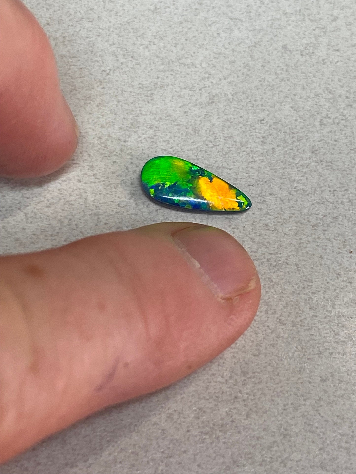 Black Opal Doublet - Vivid Brightness