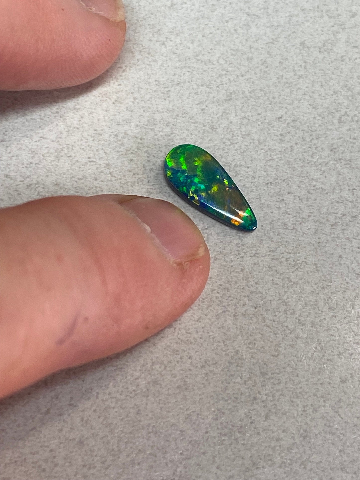 Black Opal Doublet - Vivid Brightness