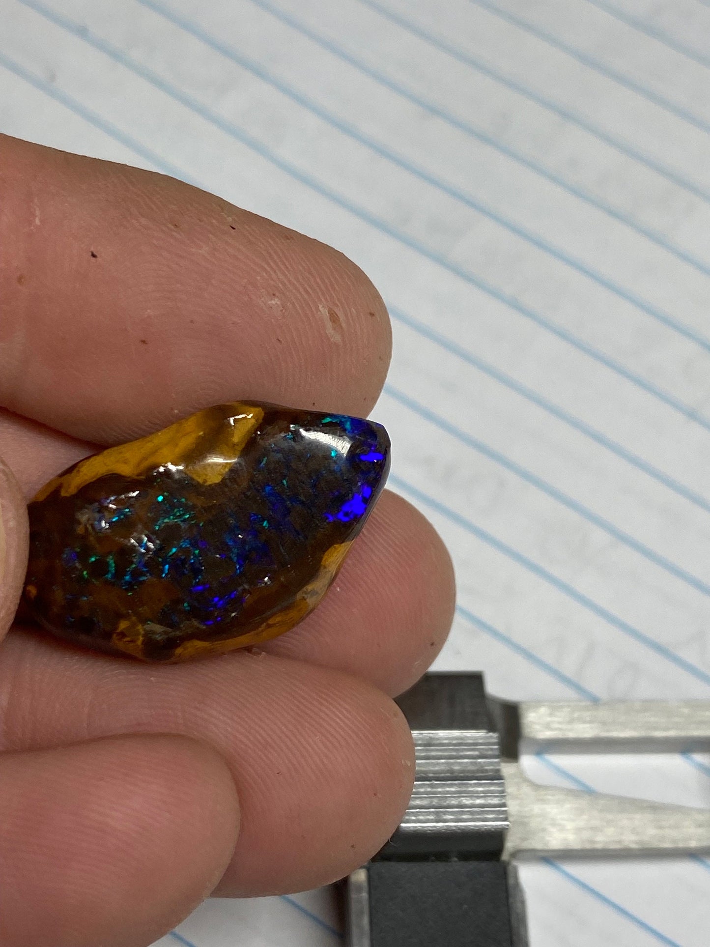 Purple Boulder Opal