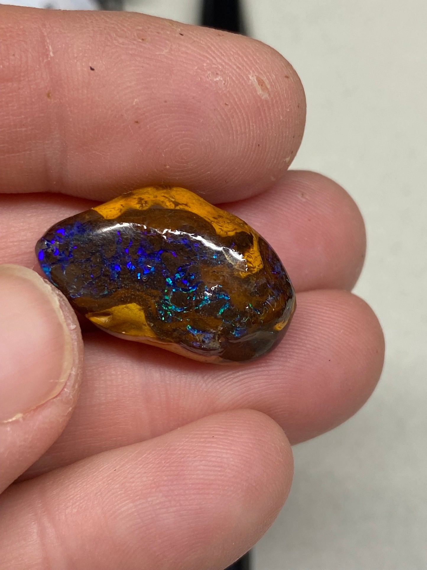 Purple Boulder Opal