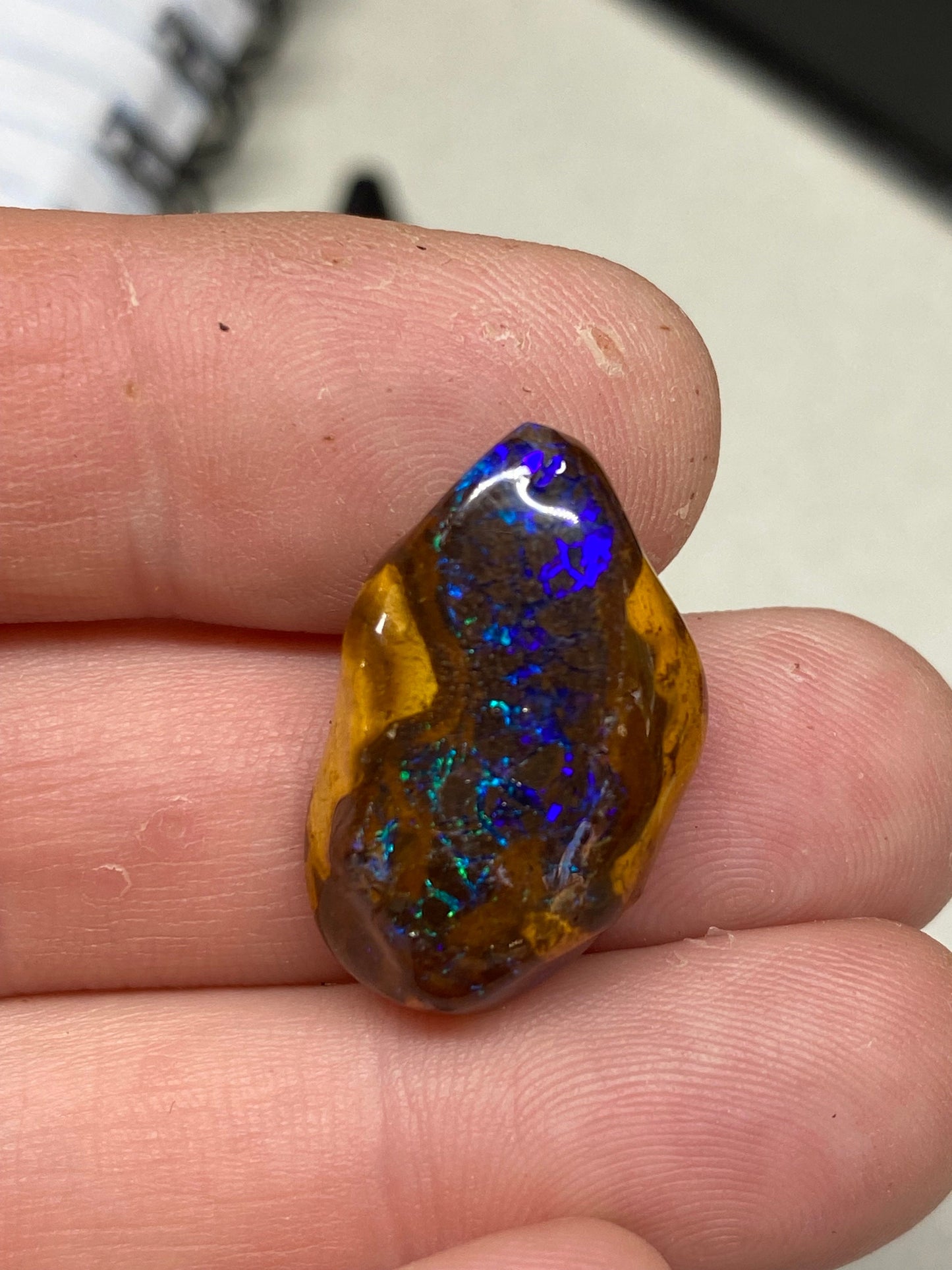 Purple Boulder Opal