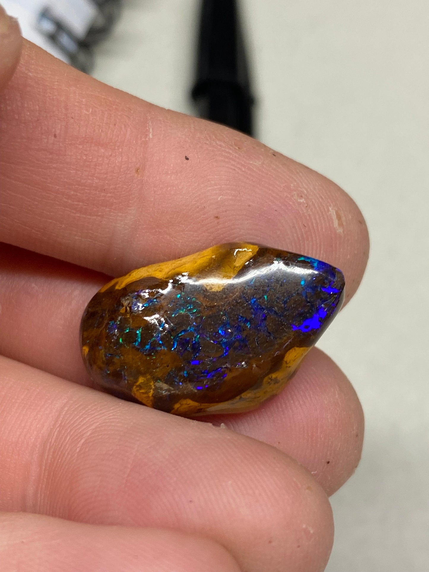 Purple Boulder Opal