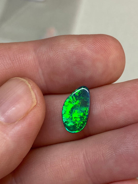 Green black opal