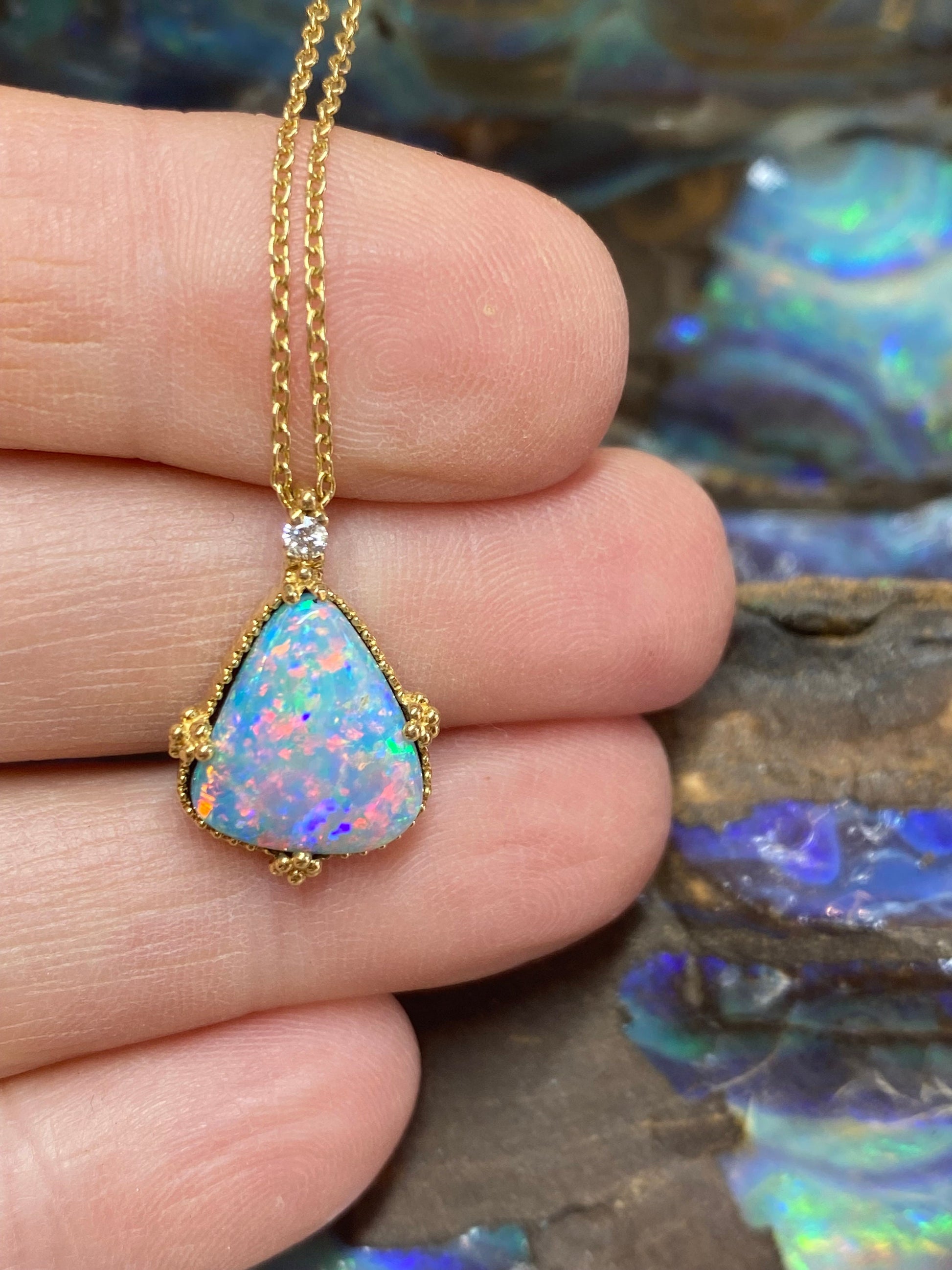 Stunning Opal Pendant