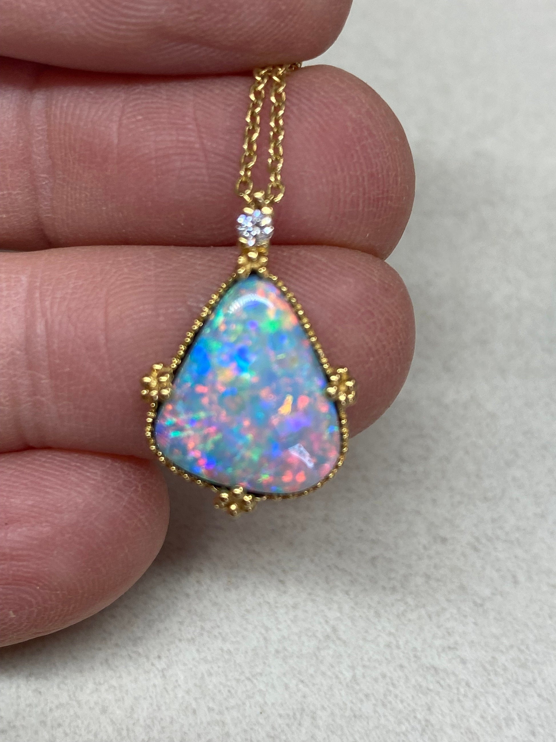 Stunning Opal Pendant