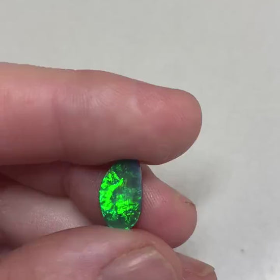 Green black opal