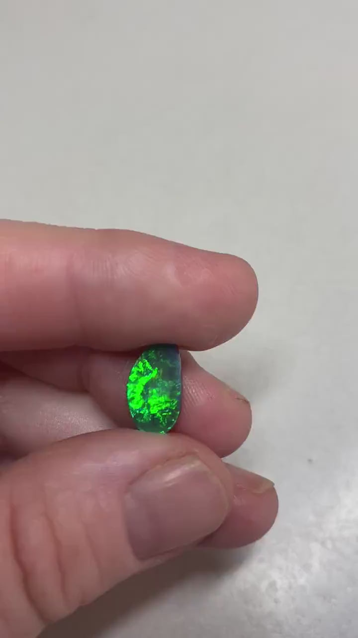 Green black opal